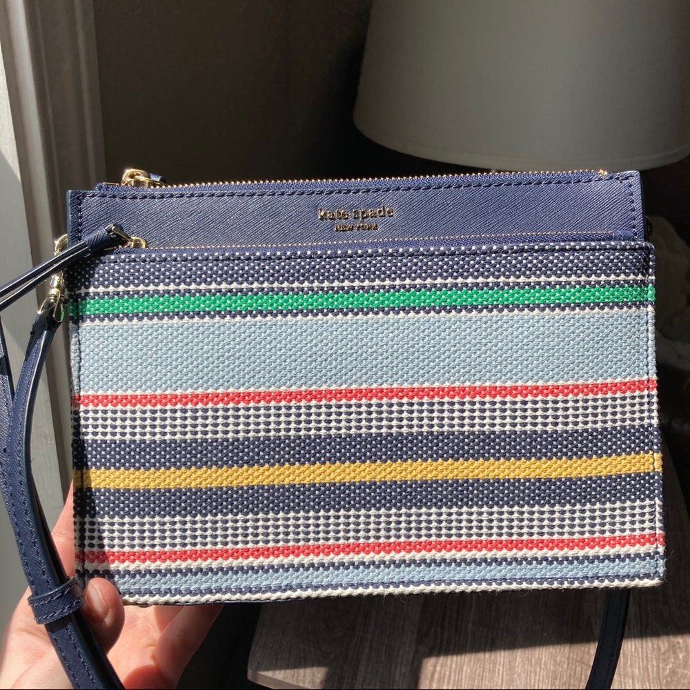 Kate Spade Cameron Boardwalk Strip Crossbody